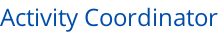 Activity Coordinator